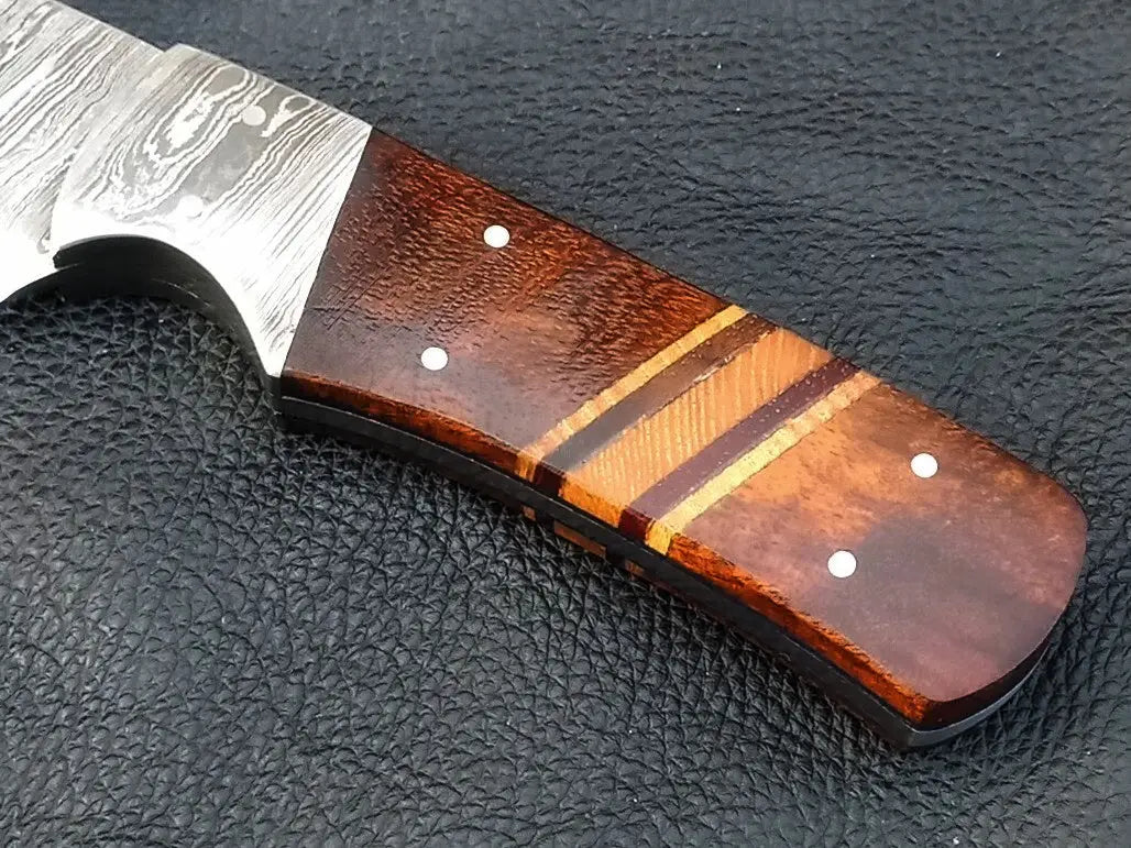 Damascus Steel Hunting Knife-C104 - & Survival Knives