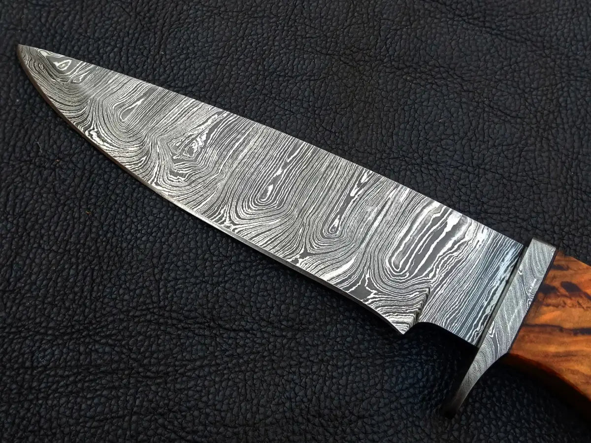 Handmade Damascus Steel Hunting Knife - C227 - & Survival Knives