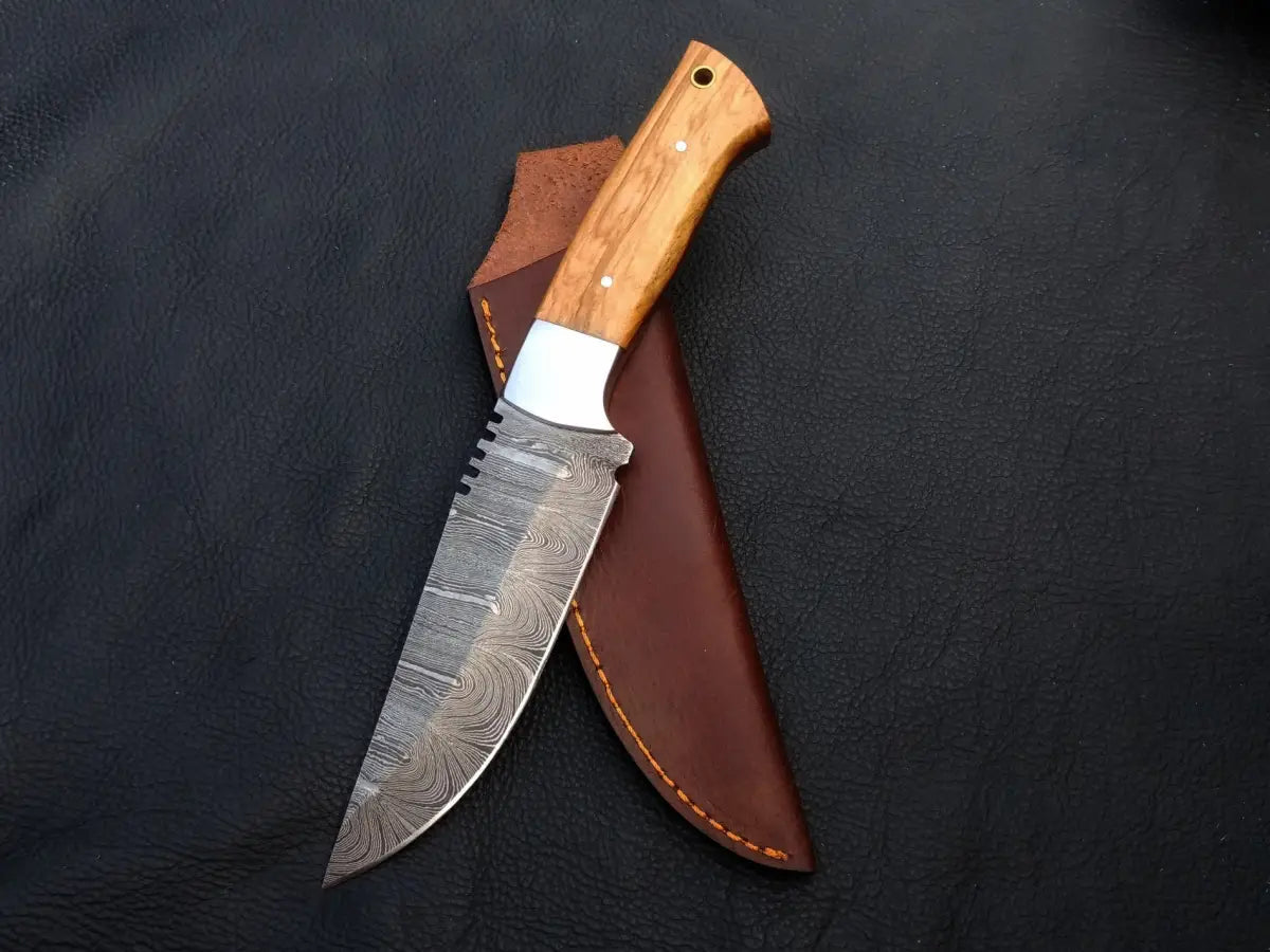 Handmade Damascus Steel Hunting Knife-C41 - & Survival Knives